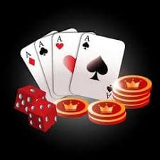 Diagram putaran pertaruhan poker Texas Hold'em dengan hole card, flop, turn, dan river