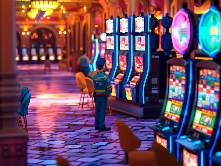 Tabel strategi dasar blackjack menampilkan keputusan hit/stand/double/split untuk semua kombinasi